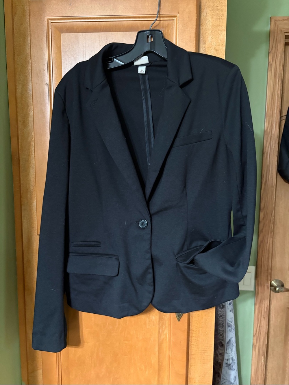Merona Black Single-Button Women's Blazer